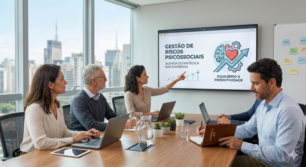 Gestão de riscos psicossociais e NR1